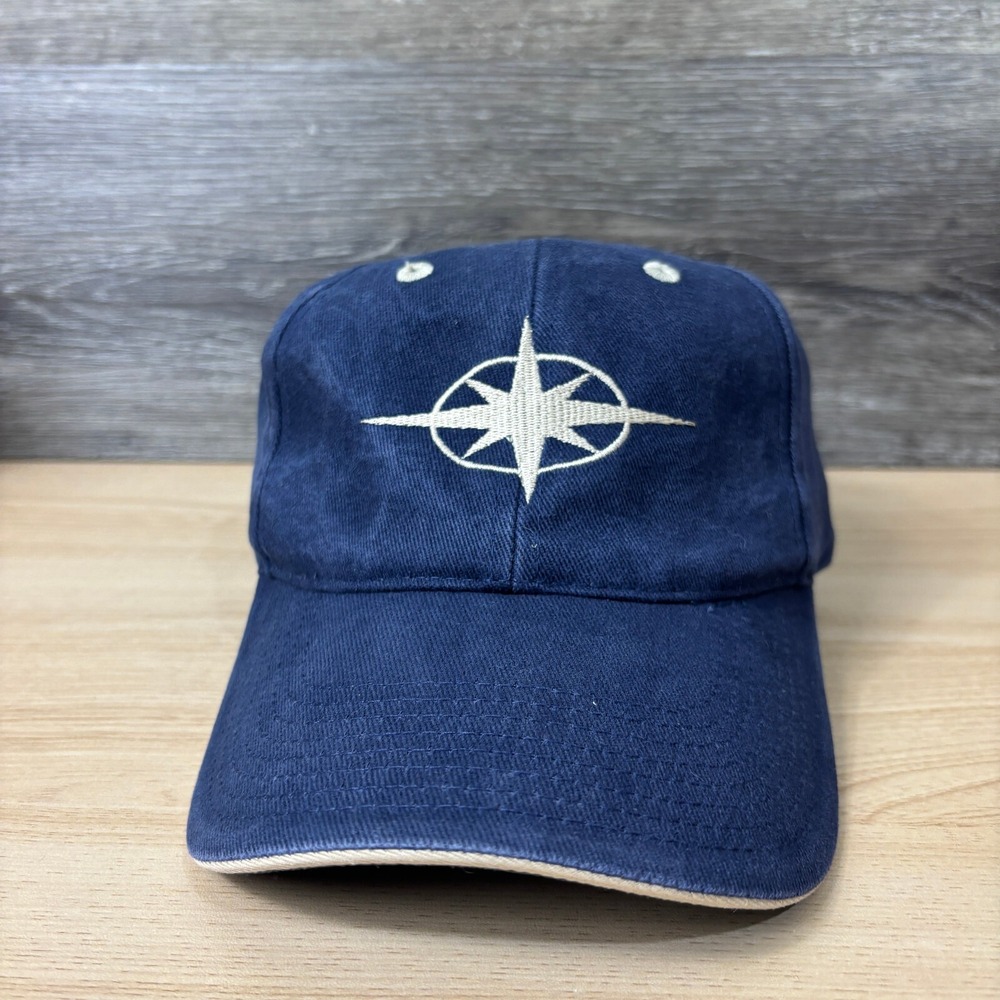 Western Petroleum Hat Cap Strap Back Blue Adjustable